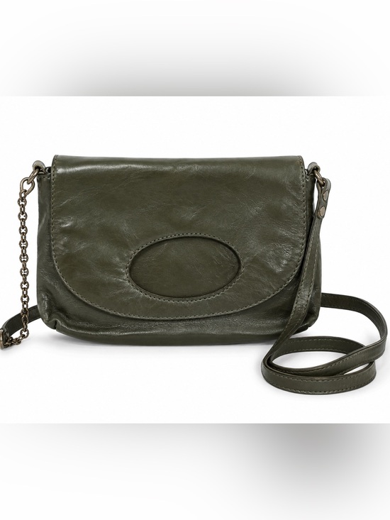Handbags - Latico Leather Olive Green Crossbody Bag‎ – Colorful Lined Shoulder Purse